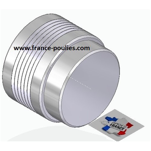 POULIE POLY-V ALU Øext50 PJ 4 DENTS