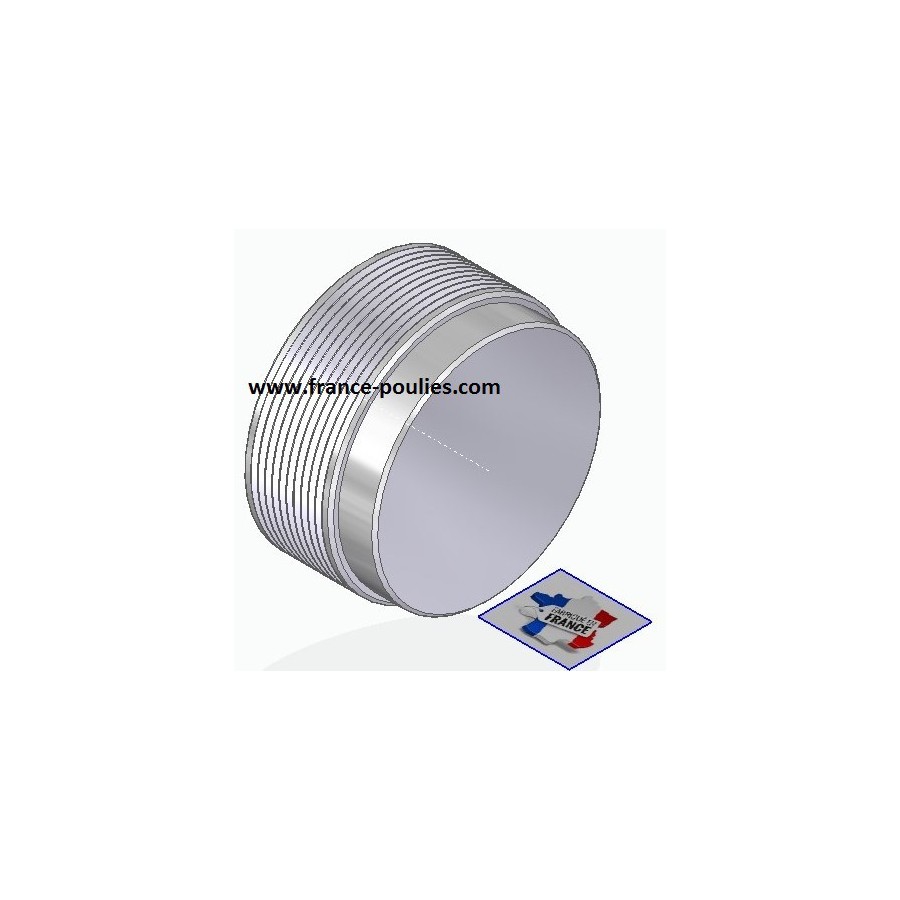 POULIE POLY-V ALU Øext 80 PJ 10DENTS