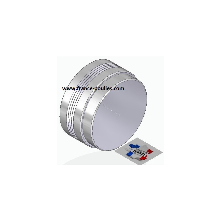 POULIE POLY-V ALU Øex71 PJ 4 DENTS