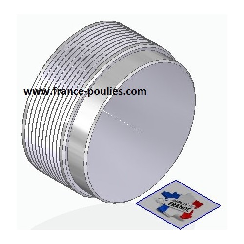 POULIE POLY-V ALU Øex71 PJ 10 DENTS