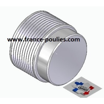 POULIE POLY-V ALU Øext40 PJ 10 DENTS