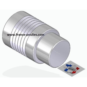 POULIE POLY-V ALU Øext 25 PJ 6 DENTS