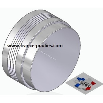 POULIE POLY-V ALU Øext 80 PJ 5 DENTS