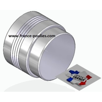 POULIE POLY-V ALU Øext63 PJ 4 DENTS