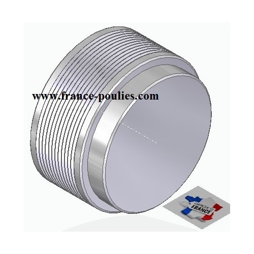 POULIE POLY-V ALU Øex71 PJ 12 DENTS