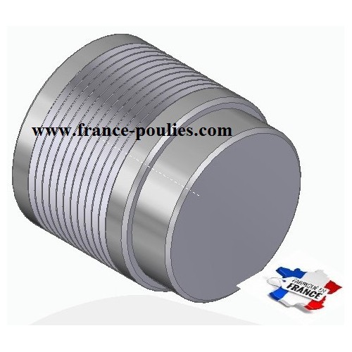 POULIE POLY-V ALU Øext50 PJ 11 DENTS