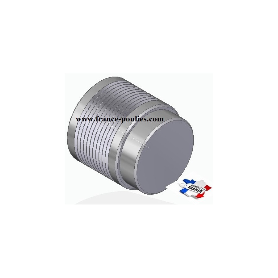 POULIE POLY-V ALU Øext50 PJ 11 DENTS