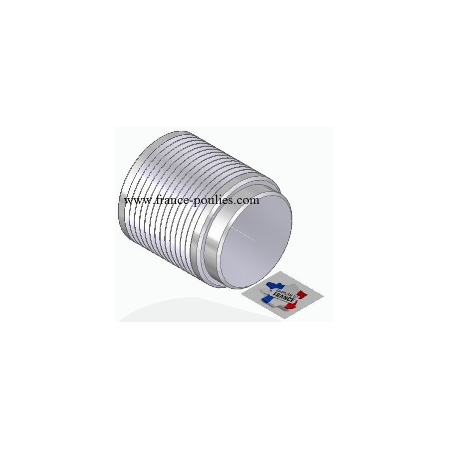 POULIE POLY-V ALU Øext40 PJ 13 DENTS