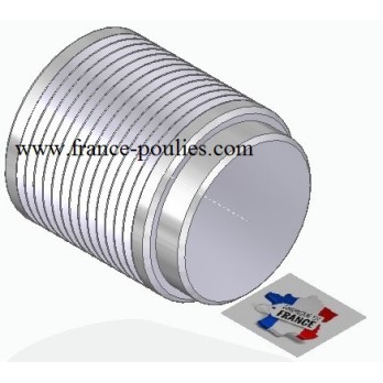 POULIE POLY-V ALU Øext40 PJ 13 DENTS