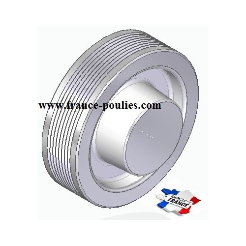POULIE POLY-V ALU Øext 100 PJ 8 DENTS