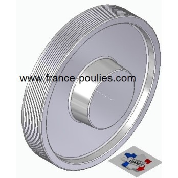 POULIE POLY-V ALU Øext 180 PJ 10 DENTS