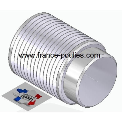 POULIE POLY-V ALU Øext 35.5 PJ 14 DENTS