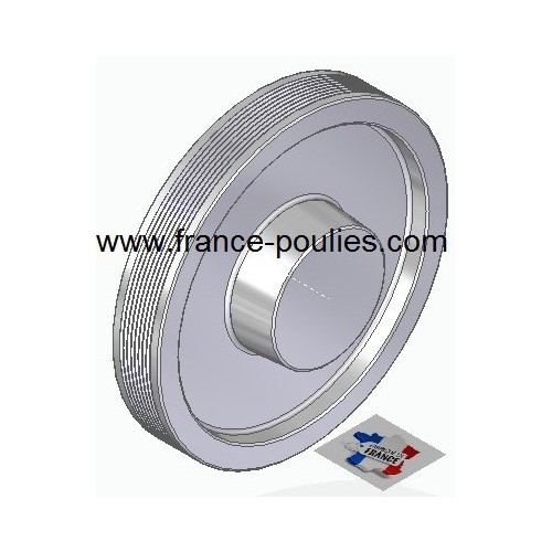 POULIE POLY-V ALU Øext 160 PJ 8 DENTS