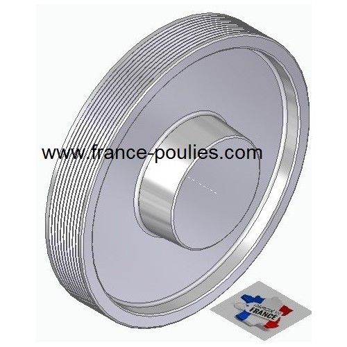 POULIE POLY-V ALU Øext 160 PJ 10 DENTS