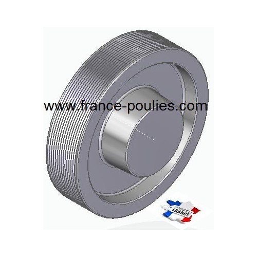 POULIE POLY-V ALU Øext 160 PJ 12 DENTS