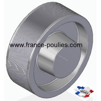 POULIE POLY-V ALU Øext 160 PJ 20 DENTS