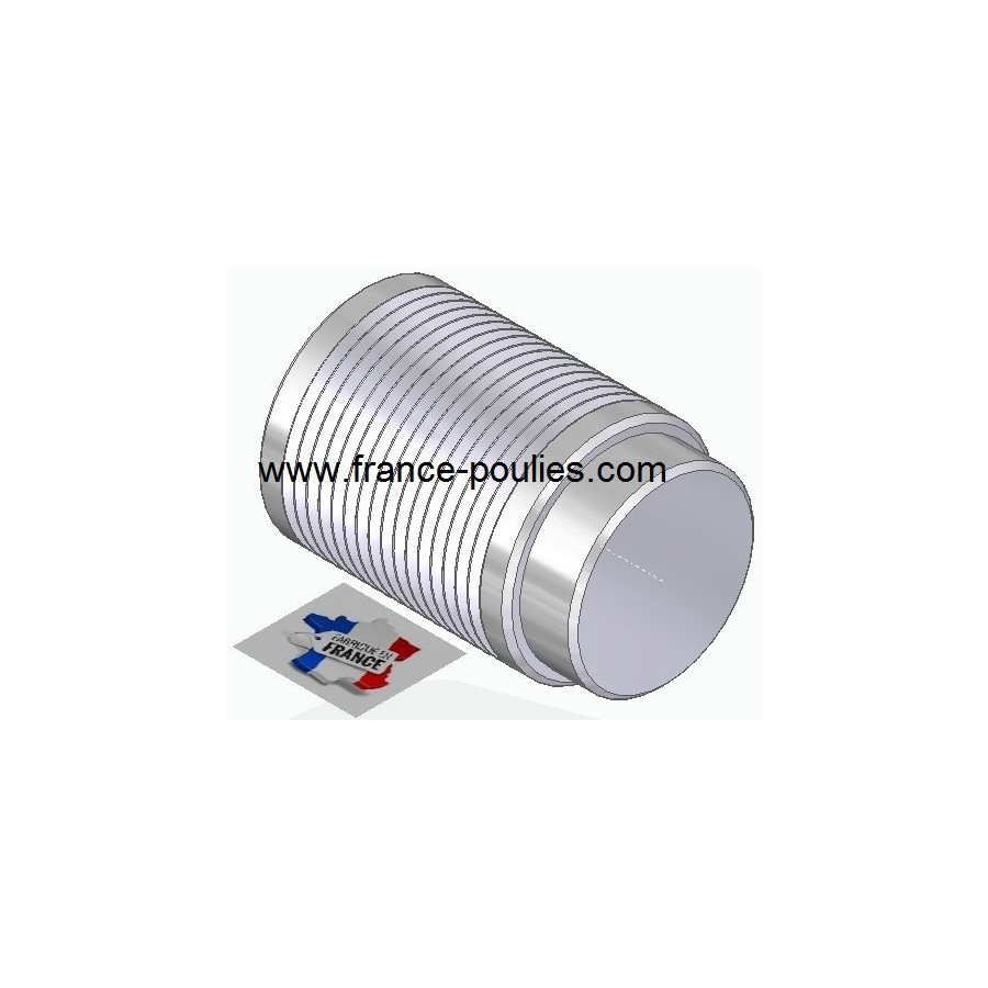 POULIE POLY-V ALU Øext40 PJ 16 DENTS