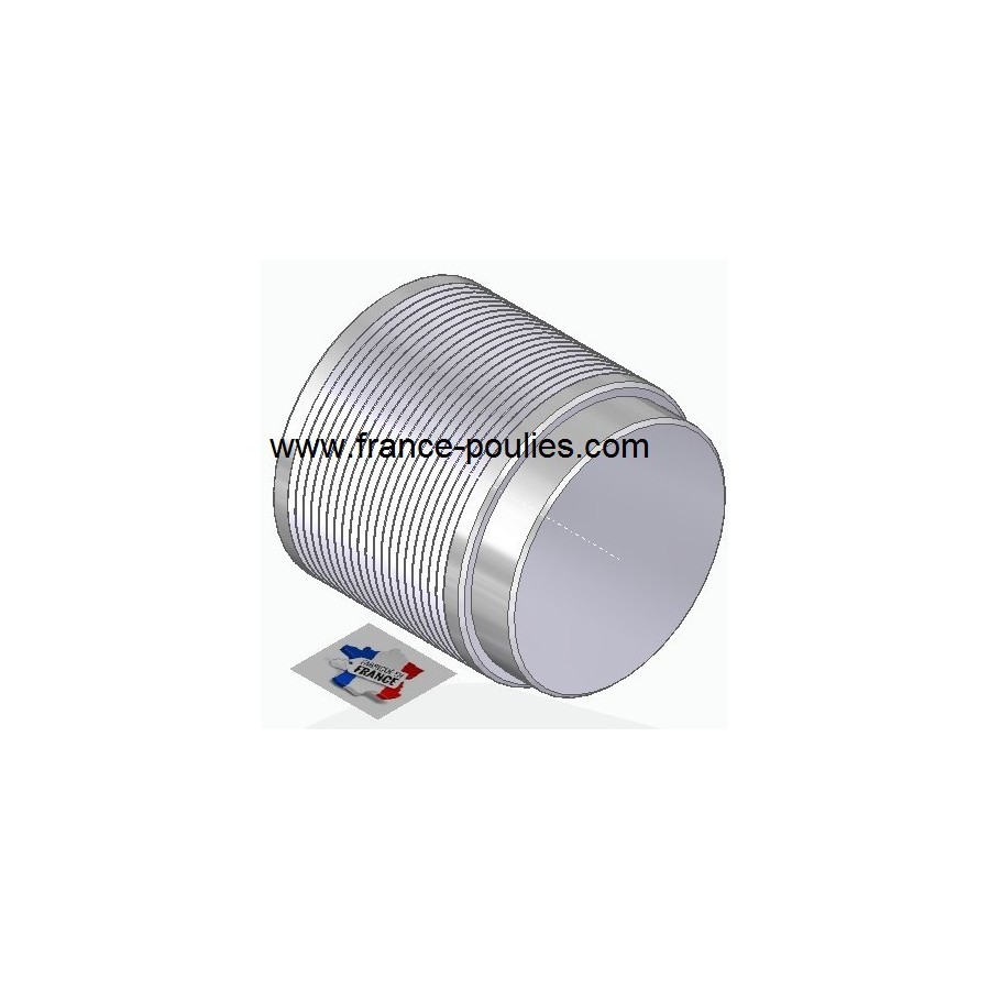 POULIE POLY-V ALU Øex71 PJ 20 DENTS