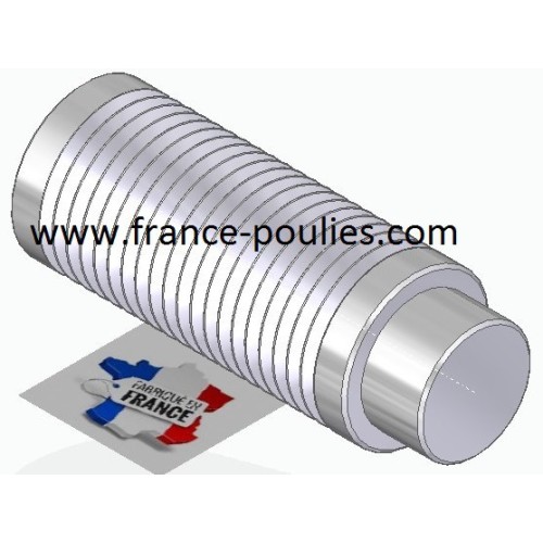 POULIE POLY-V ALU Øext 25 PJ 20 DENTS