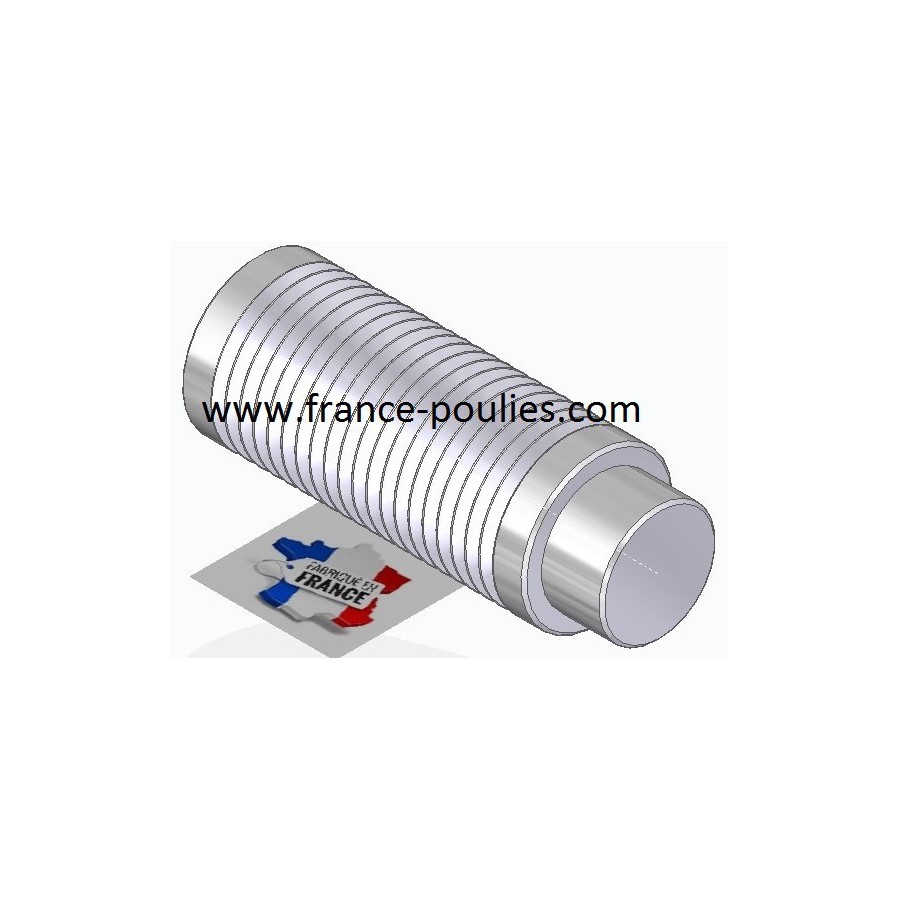 POULIE POLY-V ALU Øext 25 PJ 20 DENTS