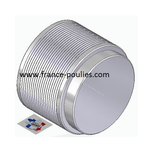 POULIE POLY-V ALU Øext 90 PJ 20 DENTS