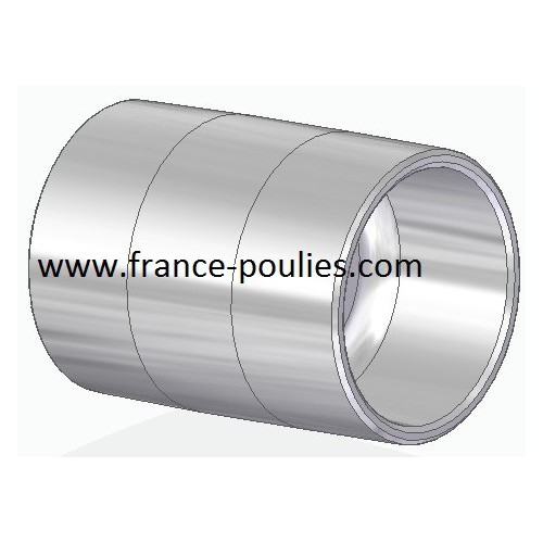 poulie plate alu 60x80 