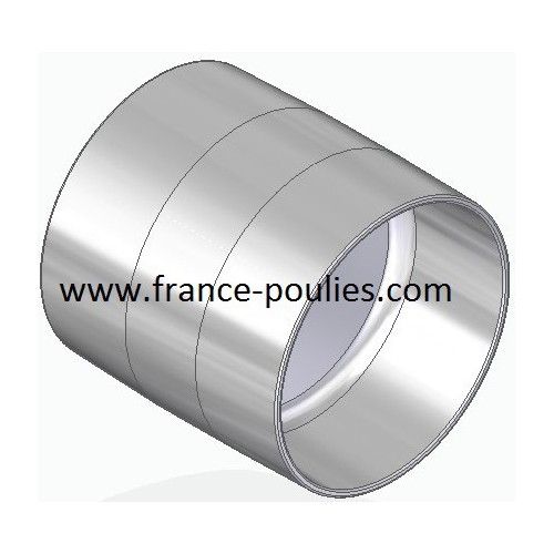 poulie plate alu 70x80 