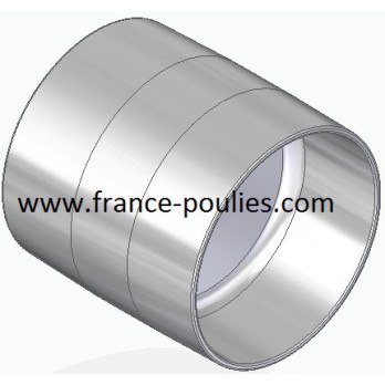 poulie plate alu 70x80 