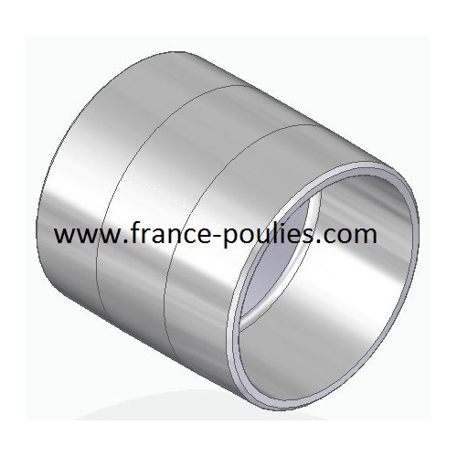 poulie plate alu 100x100