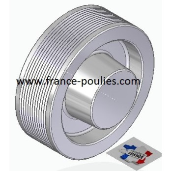 POULIE POLY-V ALU Øext 112 PJ 12 DENTS