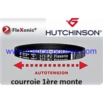 courroie poly v 373 pj 4 dents flexonic Hutchinson