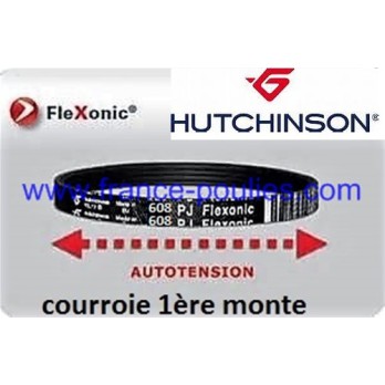 courroie poly v 608 pj -j 3 dents mael -flexonic Hutchinson