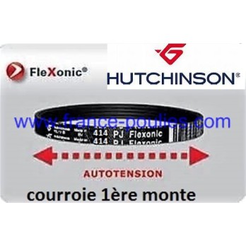 courroie poly v 414 pj 8 dents flexonic Hutchinson 