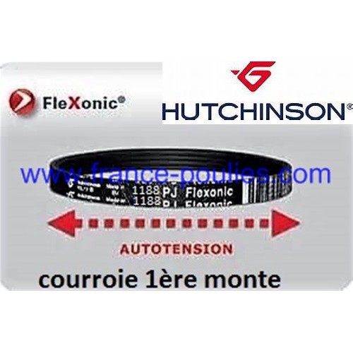 courroie poly v 1188 pj 10 dents flexonic 