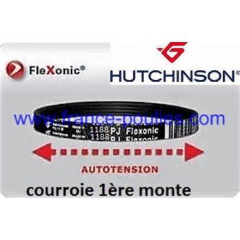 courroie poly v 1188 pj 10 dents flexonic 