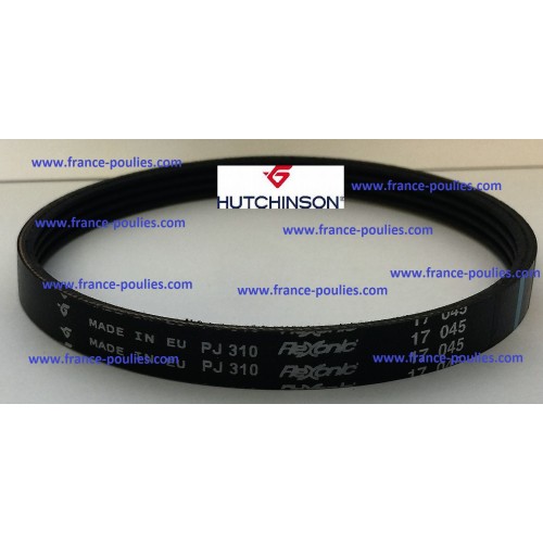 courroie poly v 310 PJ 4dents flexonic 