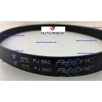 courroie poly v 560 pj 6 dents flexonic Hutchinson