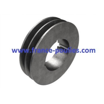 poulie fonte 2 spa Øp132 pour moyeu amovible 