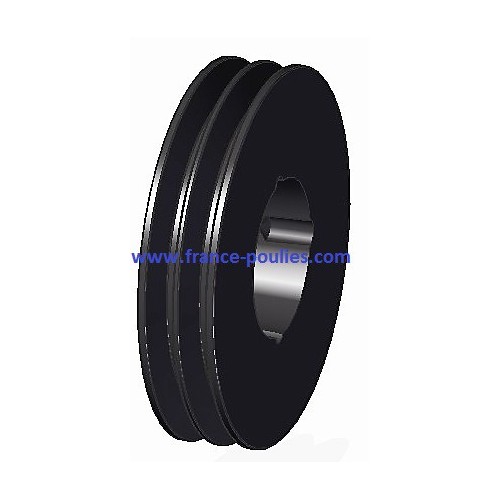 poulie fonte 2 spa Øp160 pour moyeu amovible 2012
