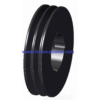 poulie fonte 2 spa Øp160 pour moyeu amovible 2012