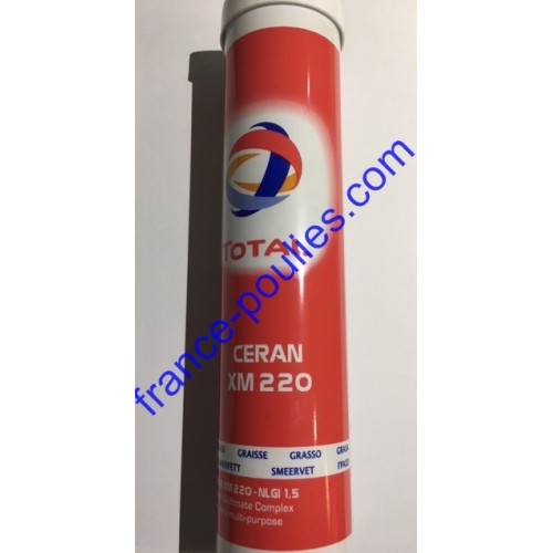 Cartouche graisse TOTAL CERAN XM 220 