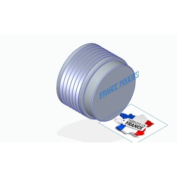 POULIE POLY-V ALU Øext 71 PL 6 DENTS