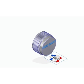 POULIE POLY-V ALU Øext 71 PL 4 DENTS