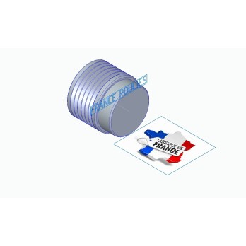 POULIE POLY-V ALU Øext 45 PK 6 DENTS