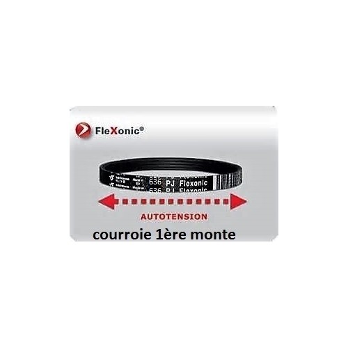 COURROIE POLY V 636 PJ 6 FLEXONIC