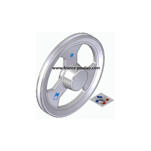  POULIE ALU 1 SPZ ØP 150 