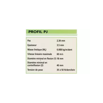 Poulie poly v K Ø EXT 56