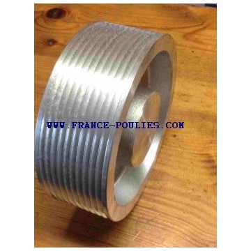 Poulies alu poly-v K Ø EXT 125