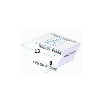 Poulie alu poly-v K Ø EXT 280